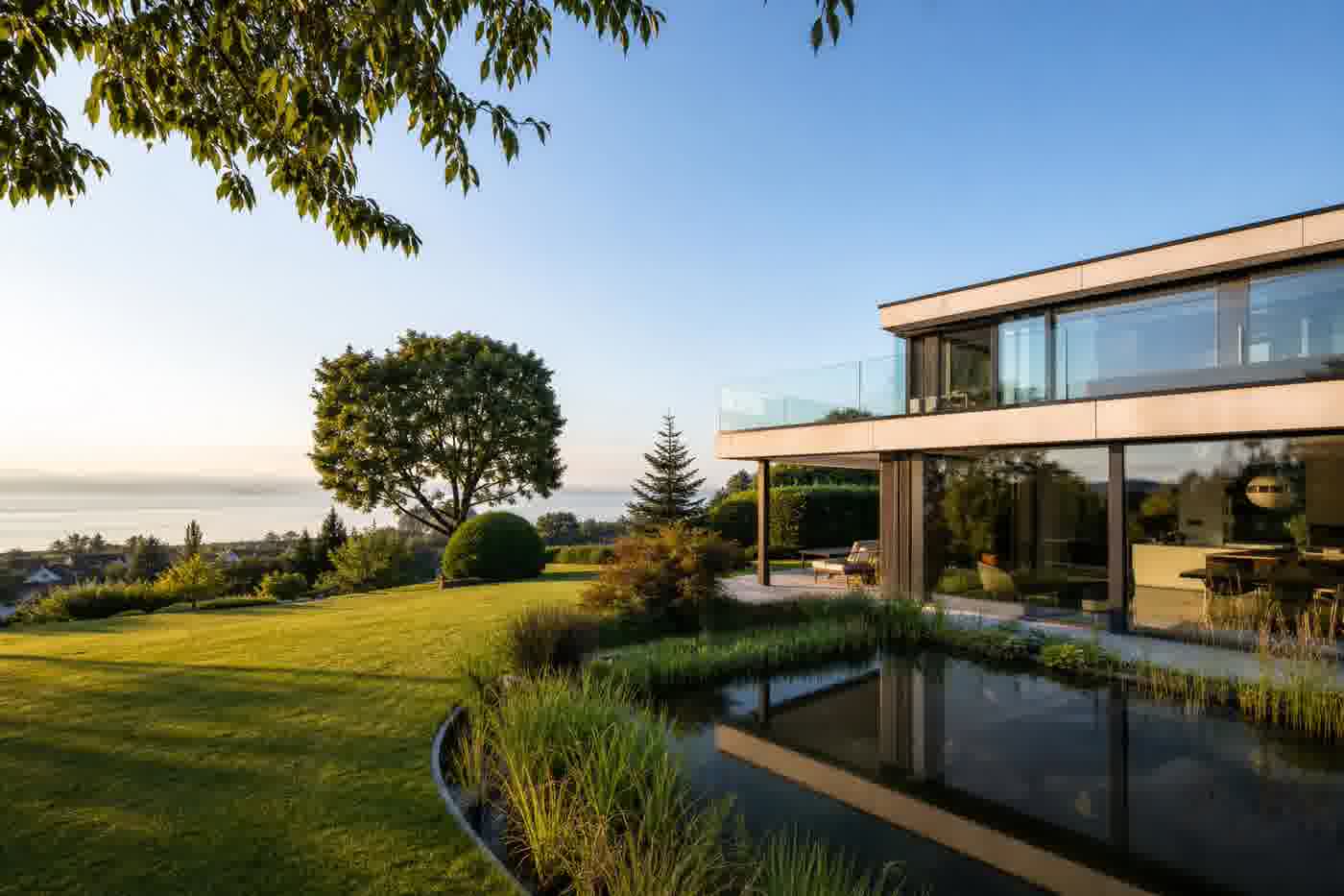 Moderne Villa mit Bodenseeblick in der Ostschweiz